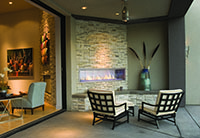 Astria Barcelona Lights Ventless Outdoor Fireplace