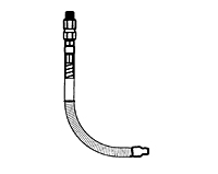84" Length Fully Flexible Riser Kit