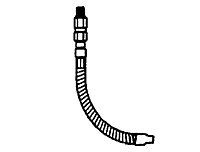 36" Length Fully Flexible Riser Kit