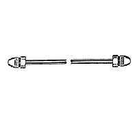 Pigtails 1/4" Outside Diameter Copper Tubing