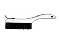 Wire Brush with metal scraper