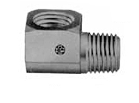 Western Enterprises 90º Female to Male NPT (Street) Brass Pipe Thread Elbow