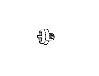 1"-20 Female x 1/4" MNPT Brass Fitting