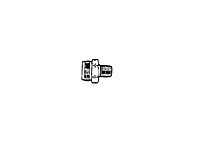 1"-20 Male x 9/16" - 18LH Brass Fitting with Check and O-ring
