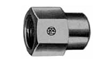 Western Enterprises Female to Female Brass Pipe Thread Reducer Couplings