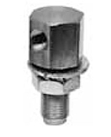3/8" Flare Size Brass Bulkhead Fitting
