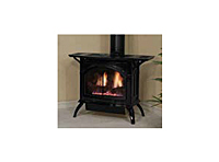 Direct Vent Cast Iron Stove with Optional Shelf Kit Direct Vent Cast Iron Stove with Optional Shelf Kit