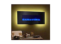 Wall Mount Linear Electric Fireplace