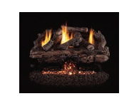 16/18" Charred Aged Split Refractory Vent Free Logs for G10 Burner (CHAS-16/18)
