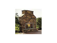 Majestic Villawood Outdoor Wood Burning Fireplace