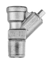 3/4" National Gas Taper (NGT) Inlet Connection Size Packed Pressure Seal Style Brass Cylinder Valves for Acetylene (AV5160WB)