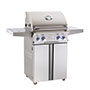 24" LP Portable Grill with Rotisserie and Side Burner "L" Series (24PCL)