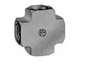 Western Enterprises 4-Way Female Brass Pipe Thread Crosses