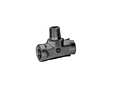 Western Enterprises 1/4" NPT (Branch) 3-Way Female Brass Pipe Thread Tee