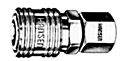 Hansen One-way Shut-off Quick Hose Couplings
