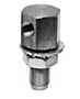 3/8" Flare Size Brass Bulkhead Fitting