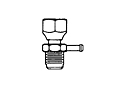 Test Adapter for 3/8" O.D. tube