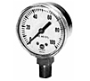 0 to 100 lb Range Pressure Gauge with Brass Case