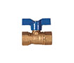 Jomar "Blue Cap" Brass Gas Ball Valves