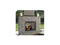 Majestic Castlewood Outdoor Wood Burning Fireplace