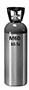 4.38" Diameter Aluminum Cylinder